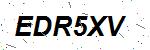 CAPTCHA verification image containing distorted text characters