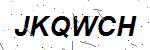 CAPTCHA verification image containing distorted text characters