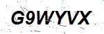 CAPTCHA verification image containing distorted text characters