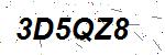 CAPTCHA verification image containing distorted text characters