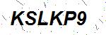 CAPTCHA verification image containing distorted text characters