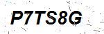 CAPTCHA verification image containing distorted text characters