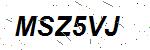 CAPTCHA verification image containing distorted text characters