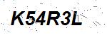 CAPTCHA verification image containing distorted text characters