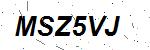 CAPTCHA verification image containing distorted text characters