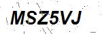 CAPTCHA verification image containing distorted text characters