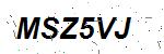CAPTCHA verification image containing distorted text characters