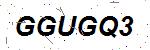 CAPTCHA verification image containing distorted text characters