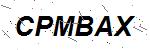 CAPTCHA verification image containing distorted text characters