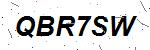 CAPTCHA verification image containing distorted text characters