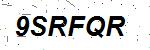 CAPTCHA verification image containing distorted text characters