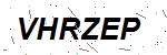 CAPTCHA verification image containing distorted text characters