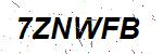 CAPTCHA verification image containing distorted text characters
