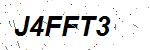 CAPTCHA verification image containing distorted text characters