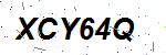 CAPTCHA verification image containing distorted text characters