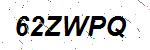 CAPTCHA verification image containing distorted text characters