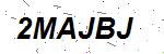 CAPTCHA verification image containing distorted text characters