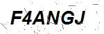 CAPTCHA verification image containing distorted text characters