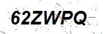 CAPTCHA verification image containing distorted text characters