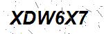 CAPTCHA verification image containing distorted text characters