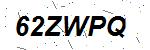 CAPTCHA verification image containing distorted text characters