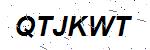 CAPTCHA verification image containing distorted text characters