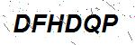 CAPTCHA verification image containing distorted text characters