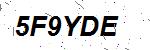 CAPTCHA verification image containing distorted text characters