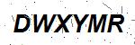 CAPTCHA verification image containing distorted text characters
