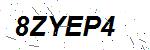 CAPTCHA verification image containing distorted text characters