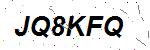 CAPTCHA verification image containing distorted text characters