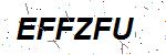 CAPTCHA verification image containing distorted text characters