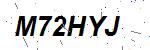 CAPTCHA verification image containing distorted text characters