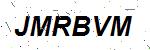 CAPTCHA verification image containing distorted text characters