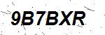 CAPTCHA verification image containing distorted text characters