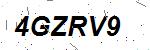CAPTCHA verification image containing distorted text characters