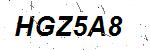 CAPTCHA verification image containing distorted text characters