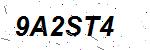 CAPTCHA verification image containing distorted text characters