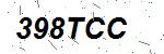 CAPTCHA verification image containing distorted text characters