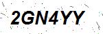CAPTCHA verification image containing distorted text characters