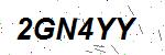 CAPTCHA verification image containing distorted text characters