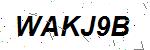 CAPTCHA verification image containing distorted text characters