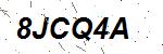 CAPTCHA verification image containing distorted text characters