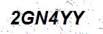 CAPTCHA verification image containing distorted text characters