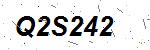 CAPTCHA verification image containing distorted text characters