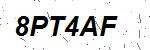 CAPTCHA verification image containing distorted text characters