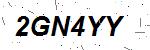CAPTCHA verification image containing distorted text characters