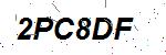 CAPTCHA verification image containing distorted text characters