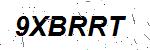 CAPTCHA verification image containing distorted text characters