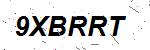 CAPTCHA verification image containing distorted text characters